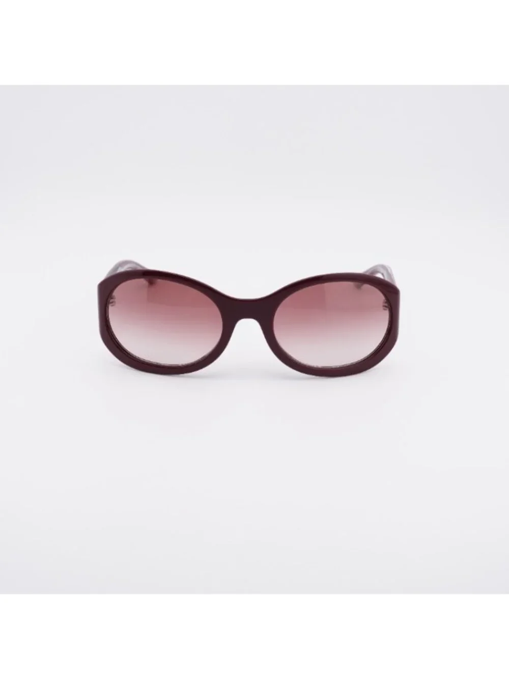 Gucci GG2012S 002 Sunglasses Solid Burgundy Square Frame, Burgundy Lenses